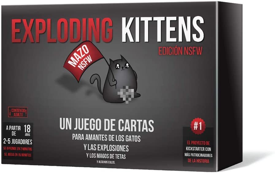 Exploding Kittens Edición NSFW