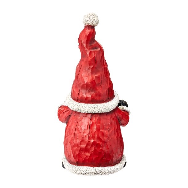 Muñeco Gnomo navideño con barba y luces - imagen adicional