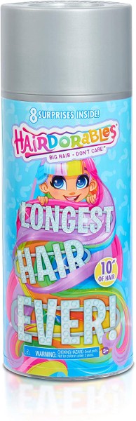 Muñeca Rayne Hairdorables con el pelo más largo - vista alternativa