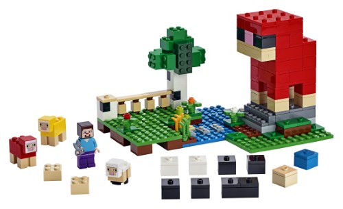 Lego de Minecraft The Wool Farm 21153 - imagen adicional