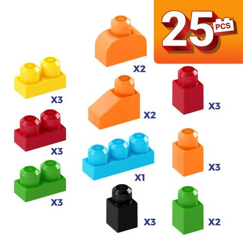Bloques grandes Tigre que ríe Mega Bloks - imagen adicional