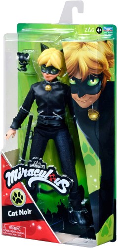 Muñeco Cat Noir de Prodigiosa Ladybug - imagen adicional
