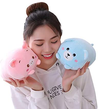 Peluche de cerdito acostado - imagen adicional