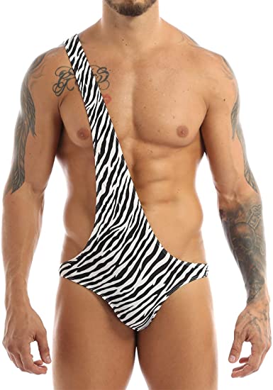Traje de baño hombre estampado cebra - imagen adicional