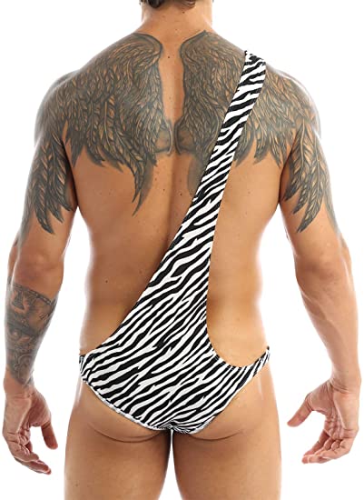 Traje de baño hombre estampado cebra - imagen adicional