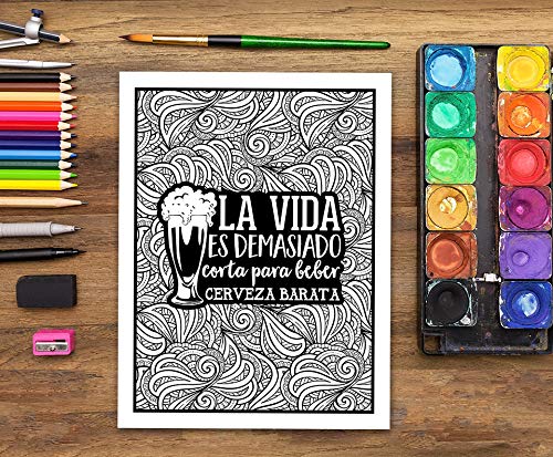Libro colorear #Vida cervecera - imagen adicional