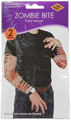 Mangas con heridas y mordiscos de Zombie - imagen adicional