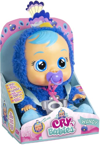 Bebés Llorones Cry Babies Wandy pavo real - imagen adicional