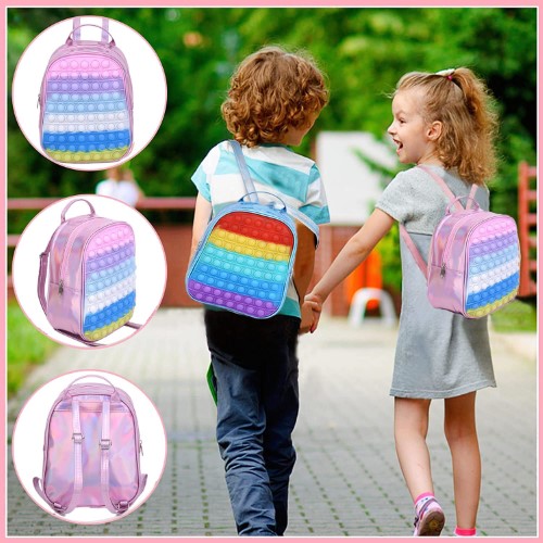 Morral y cartera Kawaii Fidget Toy Pop Up - imagen adicional