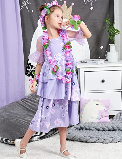 Encanto vestido de Isabela con flores - imagen adicional