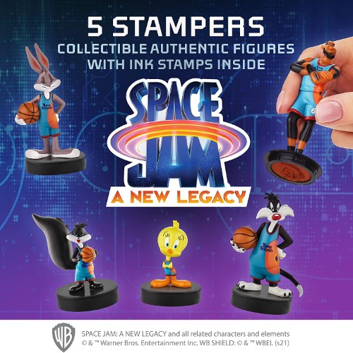 Space Jam set 5 figuras estampadores - vista alternativa