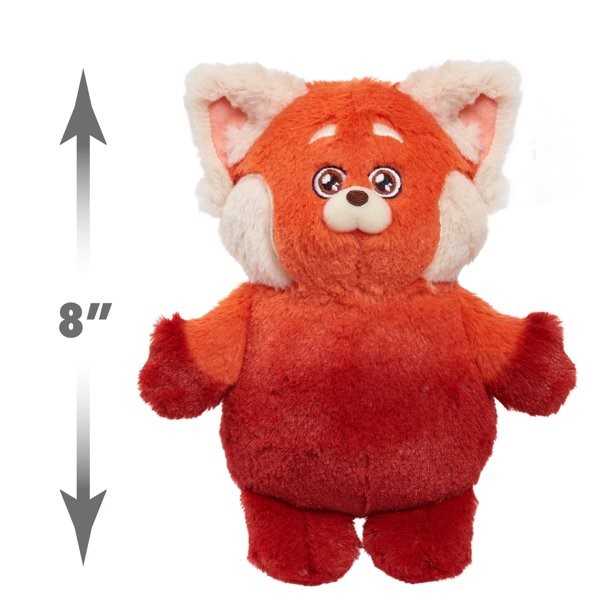 Red peluche Panda Rojo Mei 20 cm - imagen adicional
