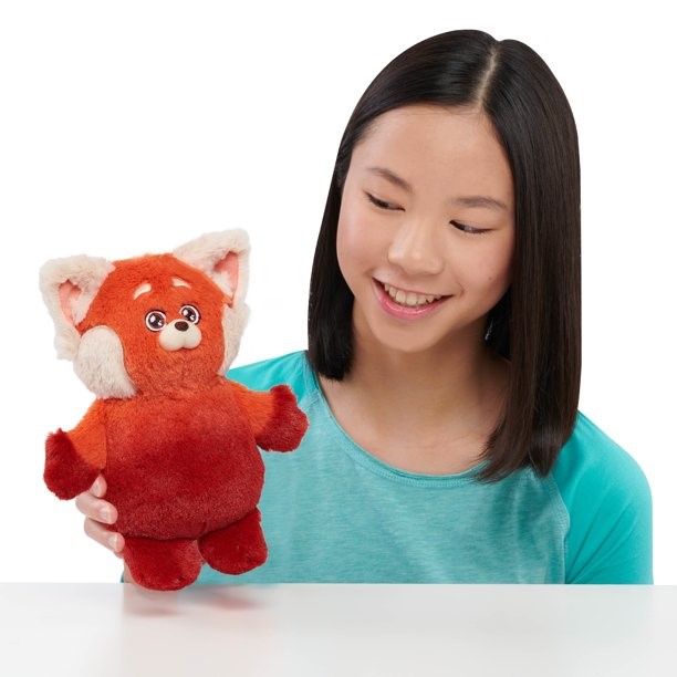 Red peluche Panda Rojo Mei 20 cm - imagen adicional