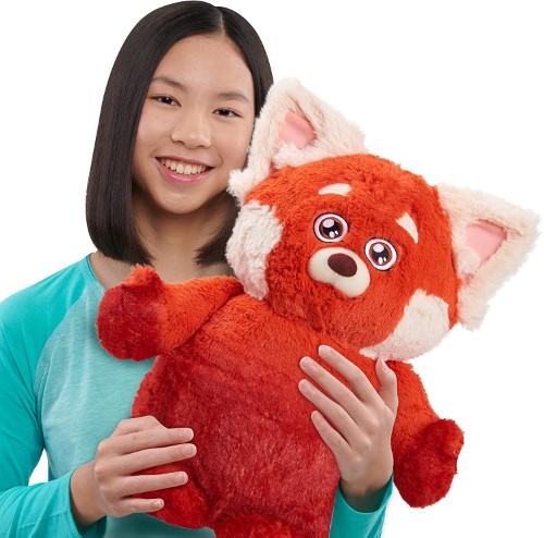 Red peluche Panda Rojo Mei 40 cm - imagen adicional