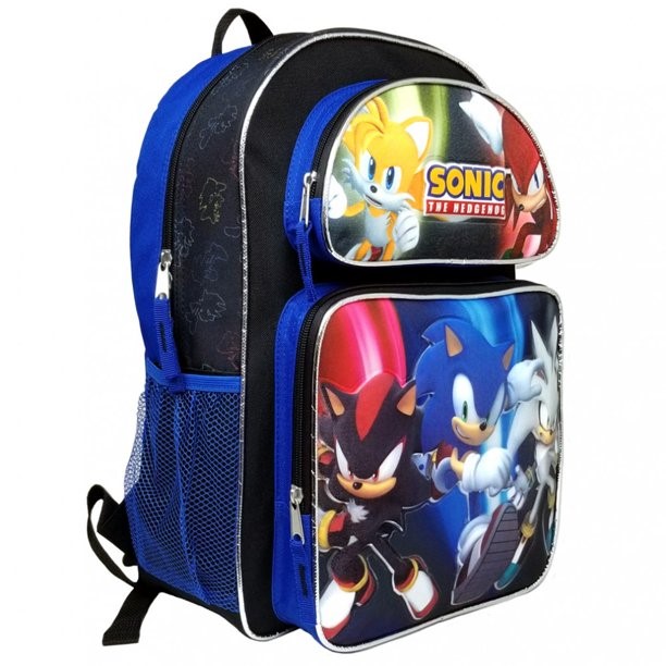 Sonic Hedgehog morral 40 cm - vista alternativa
