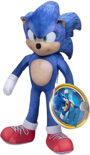 Sonic de peluche 2 hablando 33 cm - imagen adicional