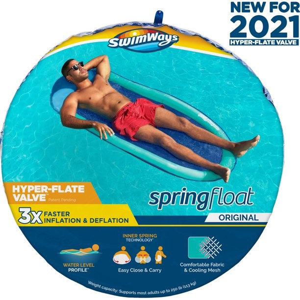 Cama flotador para piscina SwimWays - imagen adicional