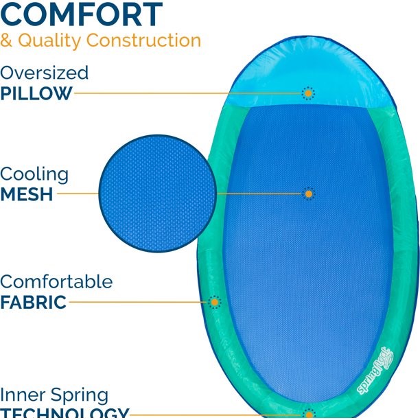 Cama flotador para piscina SwimWays - imagen adicional