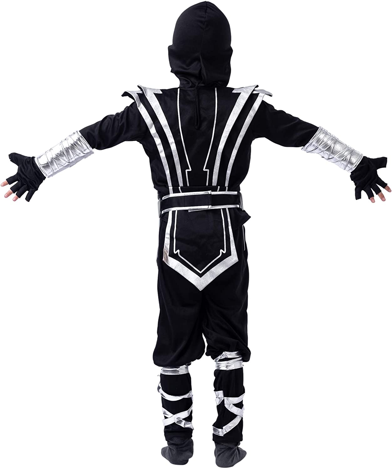 Disfraz Ninja de Plata - imagen adicional