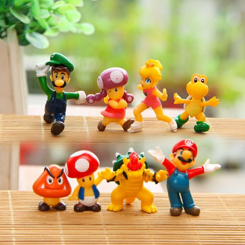 Super Mario 8 figuras - imagen adicional