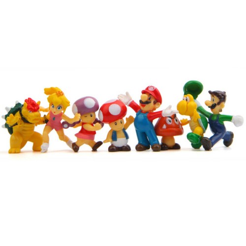 Super Mario 8 figuras - imagen adicional