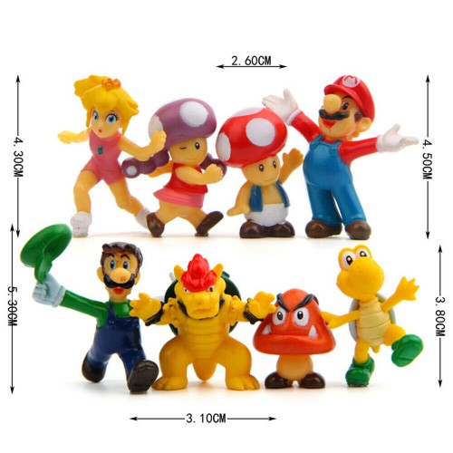 Super Mario 8 figuras - imagen adicional