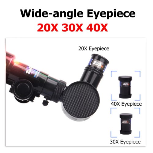 Telescopio para principantes y niños Novashion - imagen adicional
