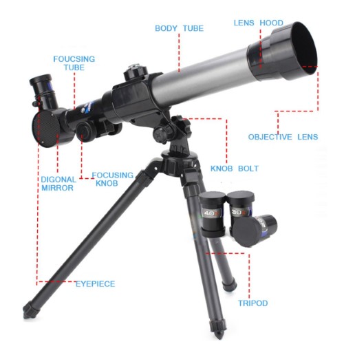 Telescopio para principantes y niños Novashion - imagen adicional