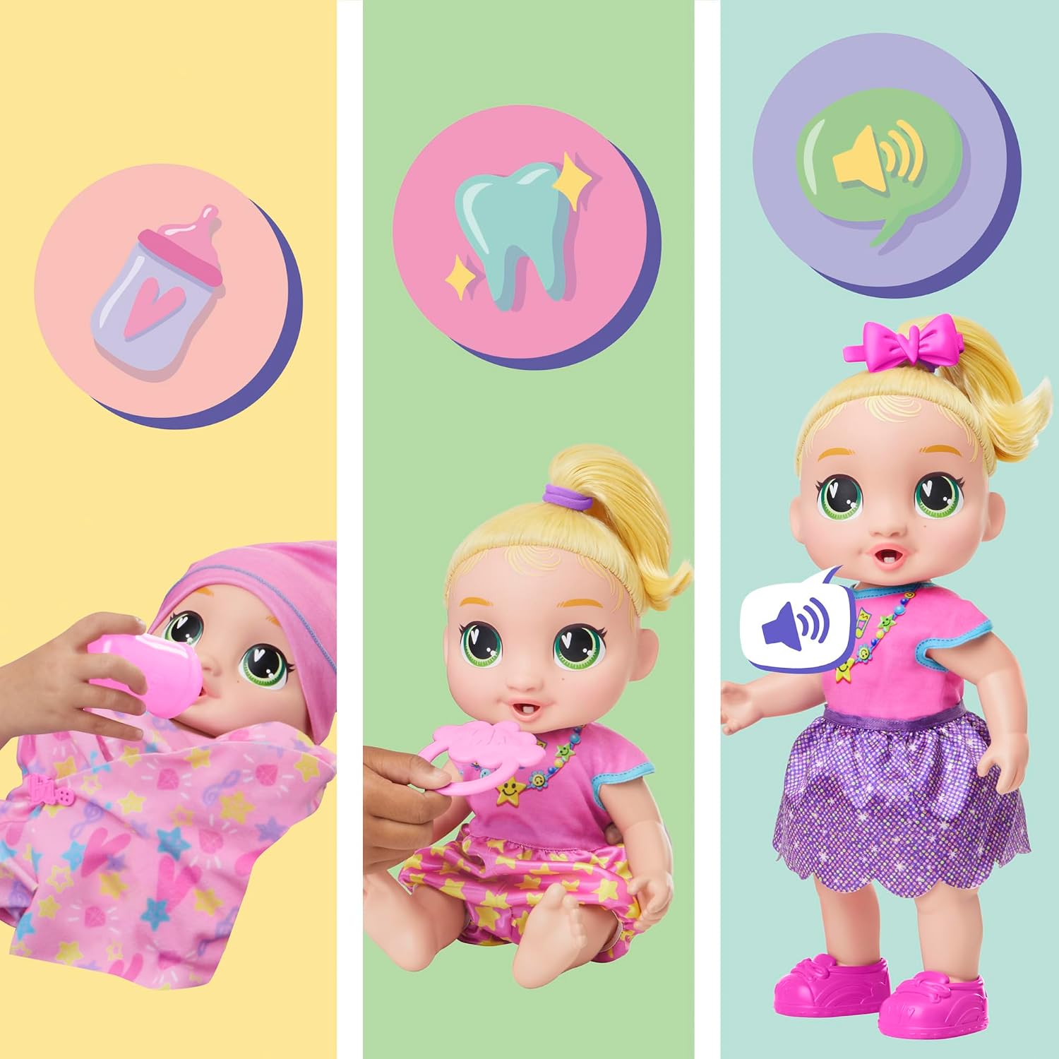 Baby Alive muñeca Lala crece de verdad G1444 - vista alternativa