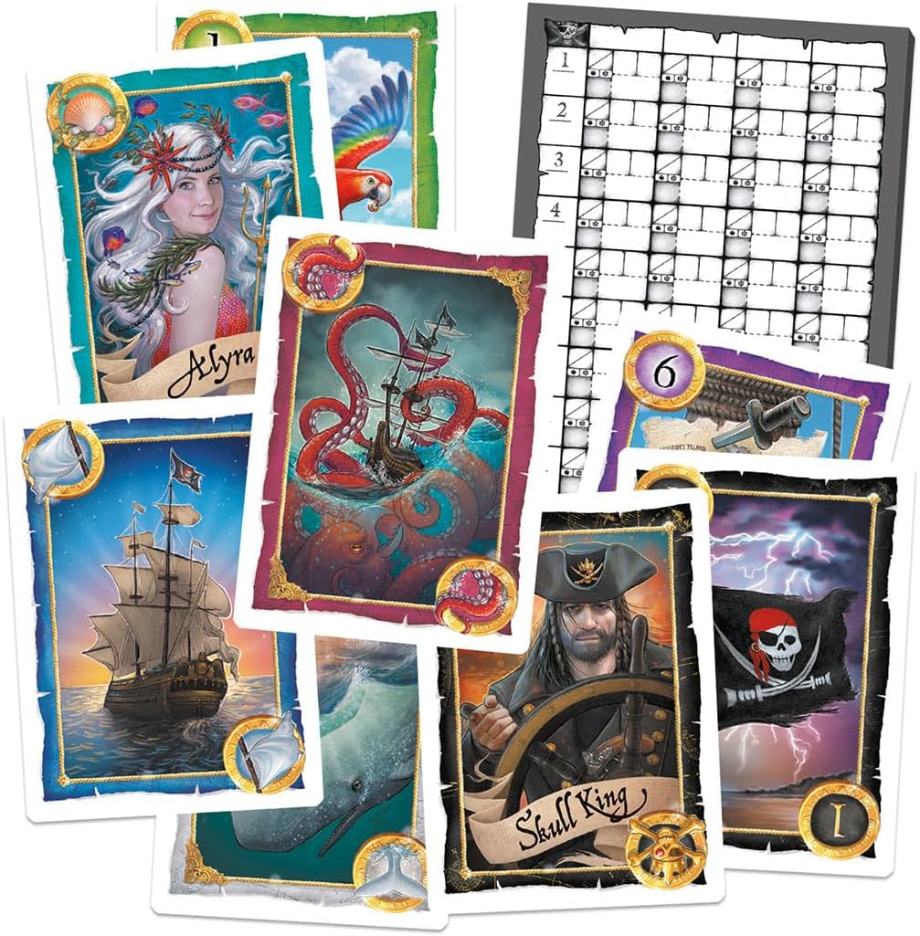 Devir juego de cartas SKULL KING - vista alternativa