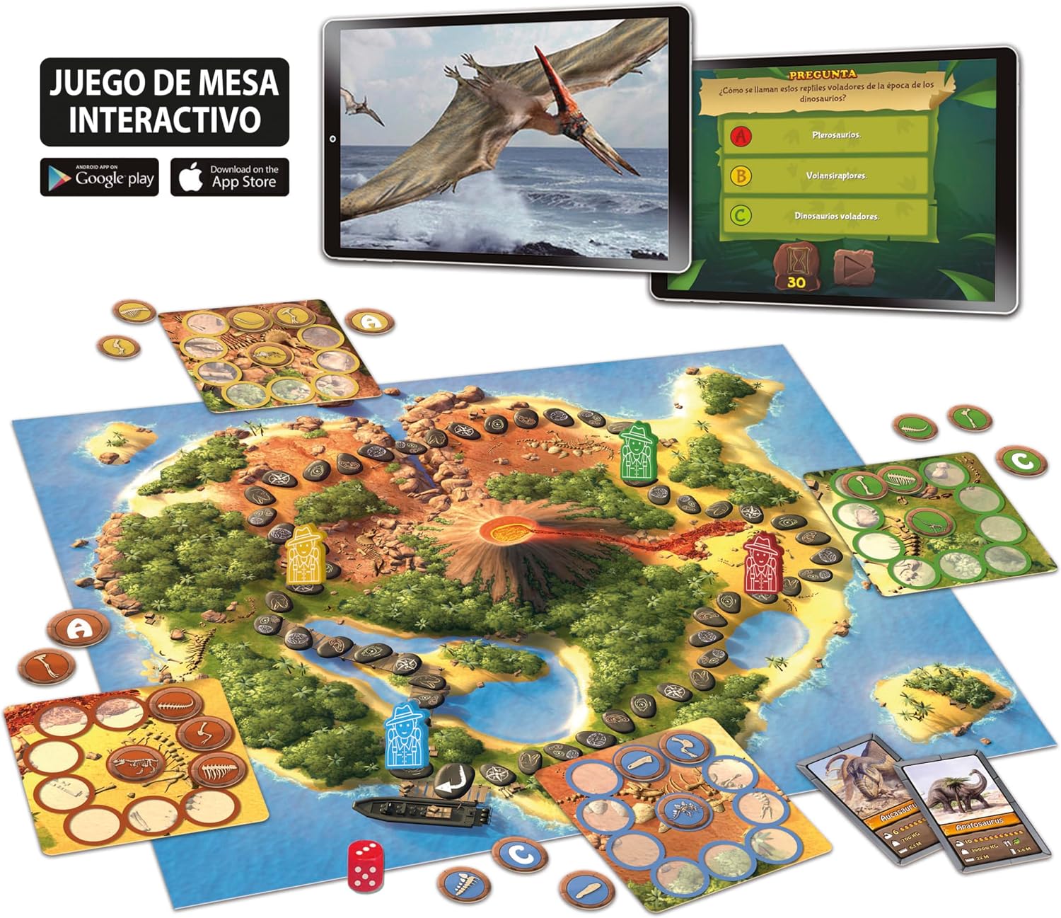 Educa DINOX juego de mesa interactivo - vista alternativa