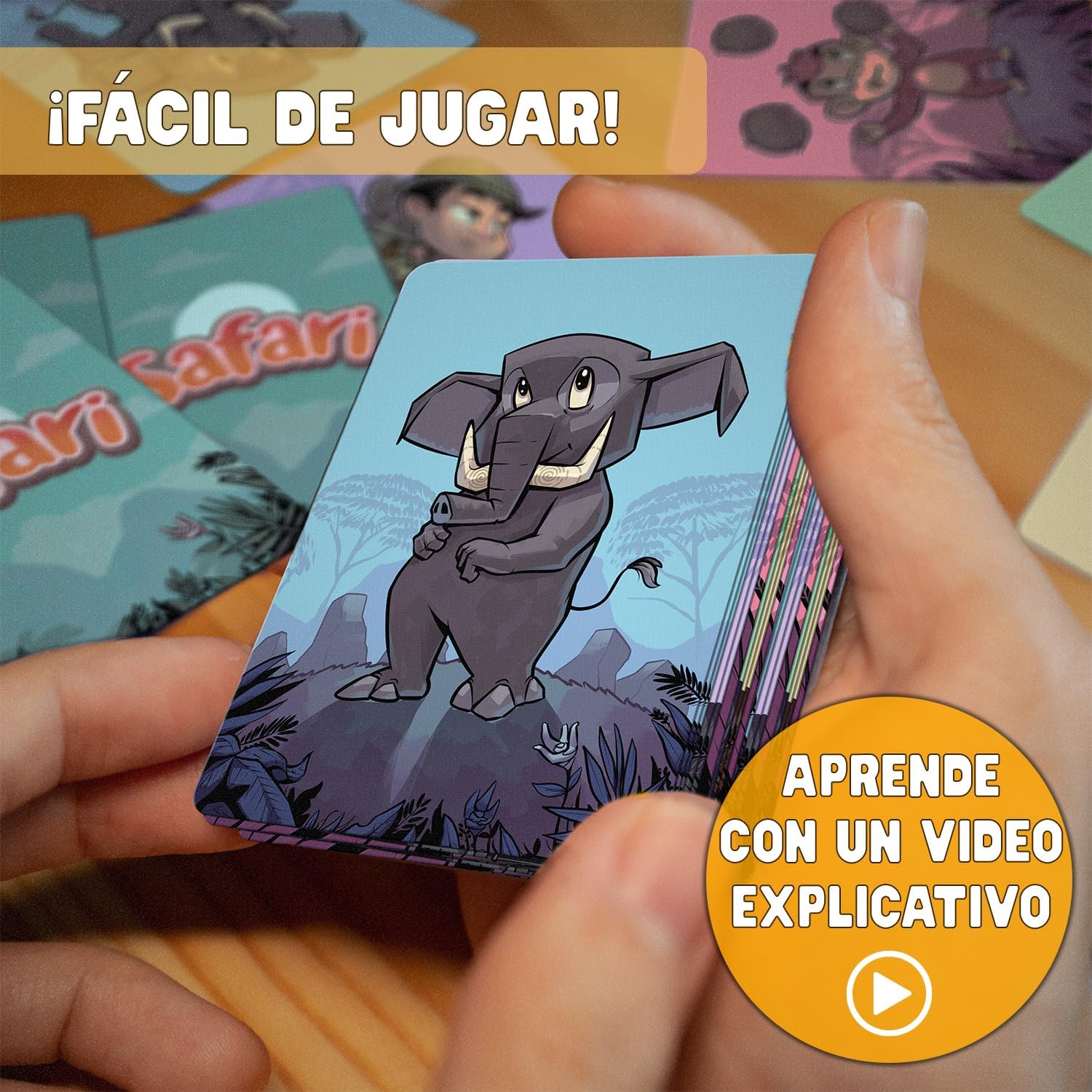 Glop Safari juego de cartas - vista alternativa
