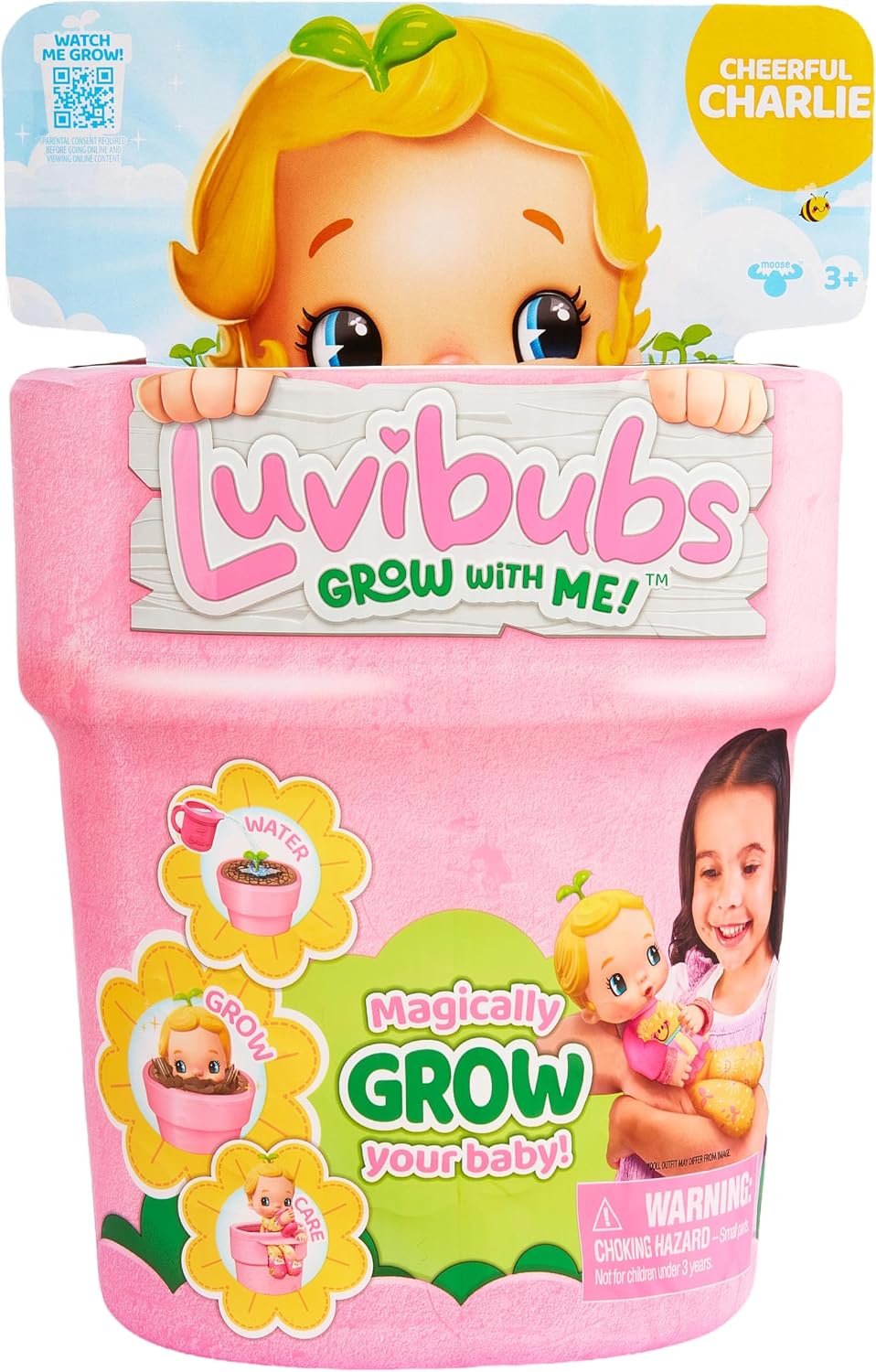 Luvibubs muñeca crece conmigo Cheerful Charlie - vista alternativa